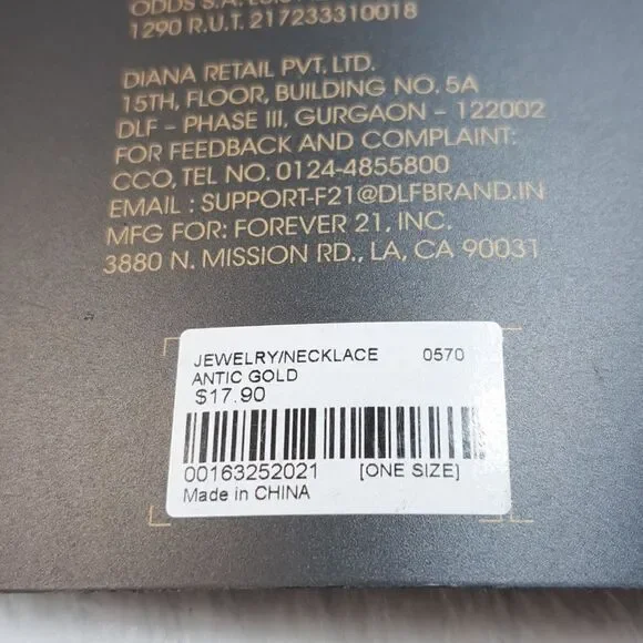 NWT Forever 21 Jeweled Necklace - Picture 8 of 8